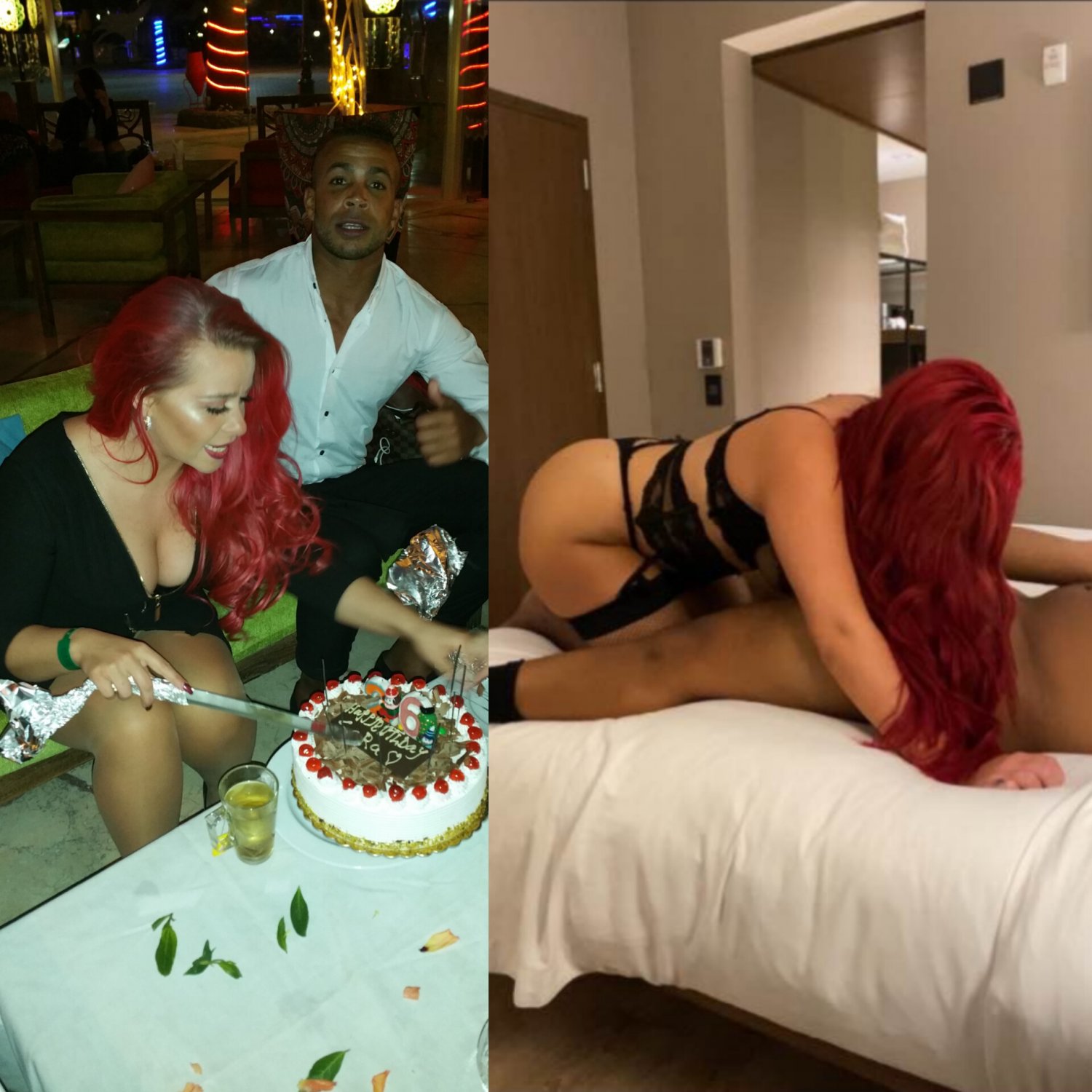 Ruiva apanhada a fazer batota com um BBC 1