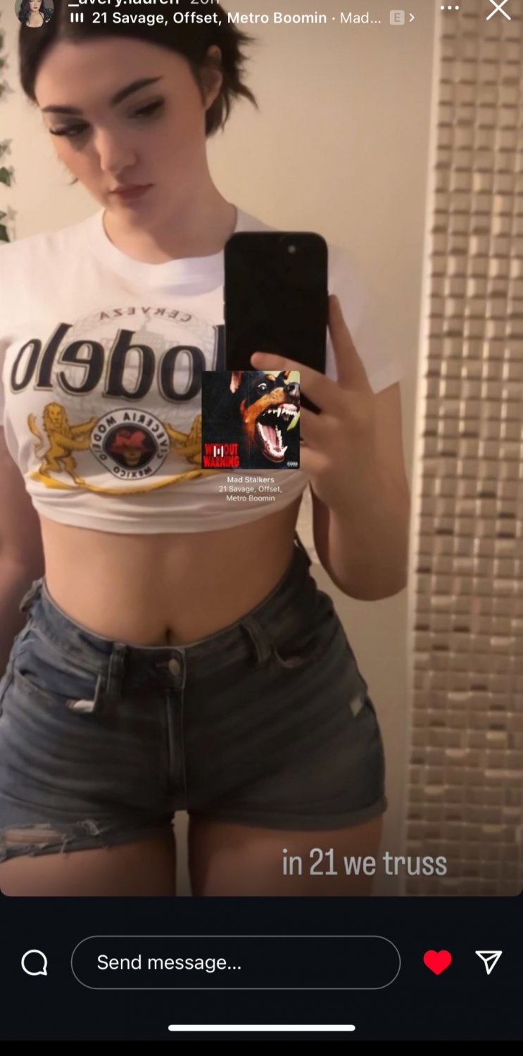 Tight Jeans Hug Her Juicy Booty Just Right 8