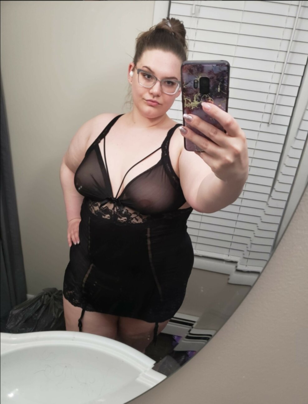 Seductive Tease in Lacy Lingerie 12