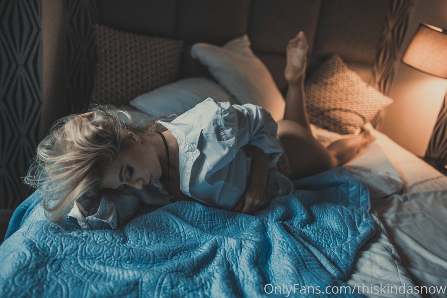 Tattooed Blonde MILF Knows How to Handle Your Desires 16