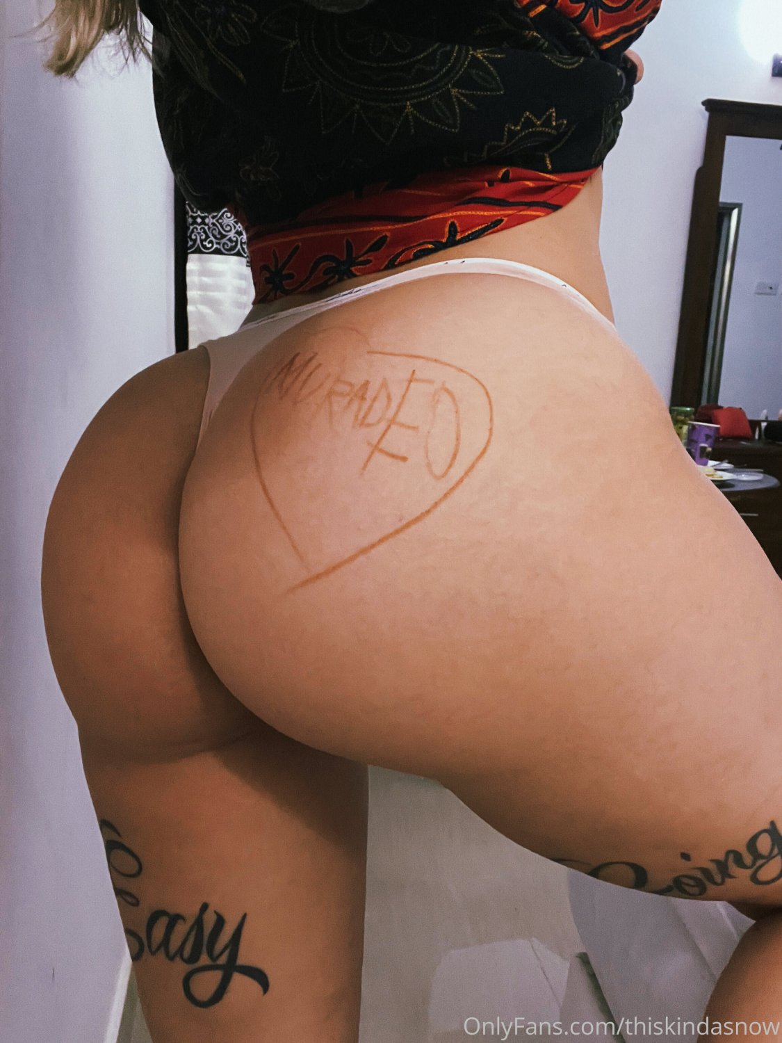 Tattooed Blonde MILF Knows How to Handle Your Desires 56