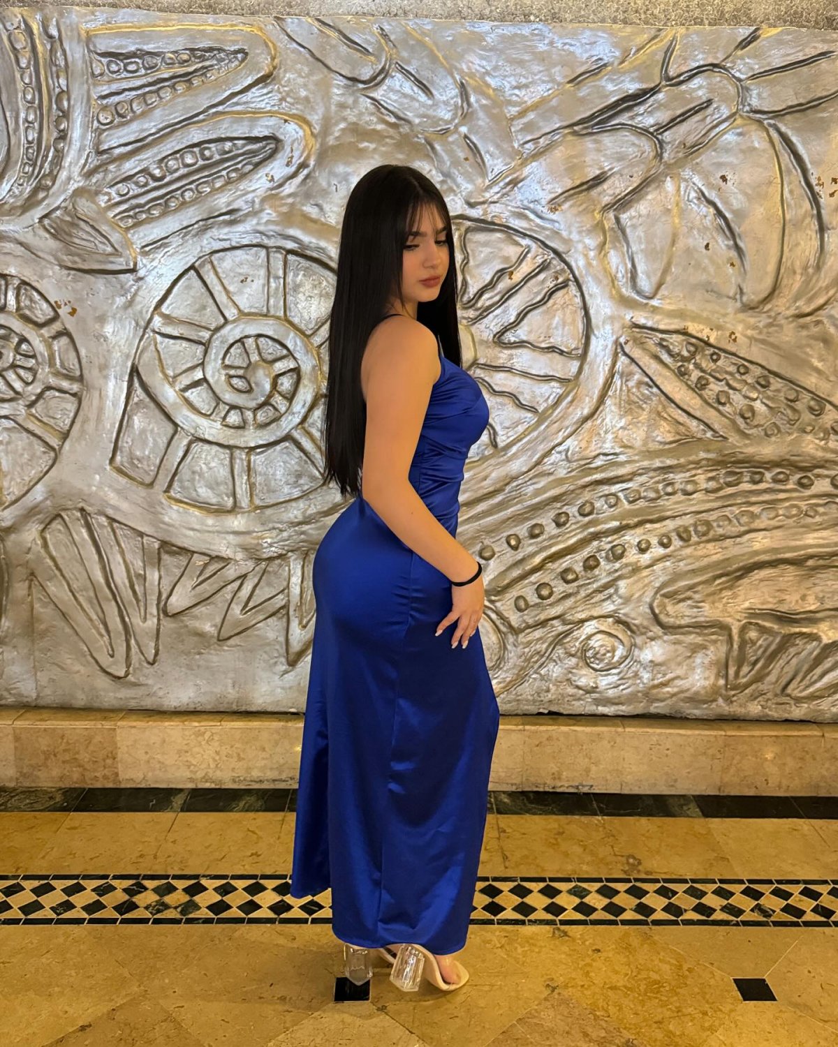 Lusty Latina stuns in a tight dress, ready to play 31