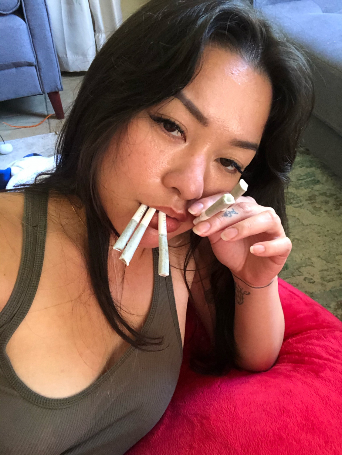 Asian Cutie Snaps A Naughty Mirror Shot 2