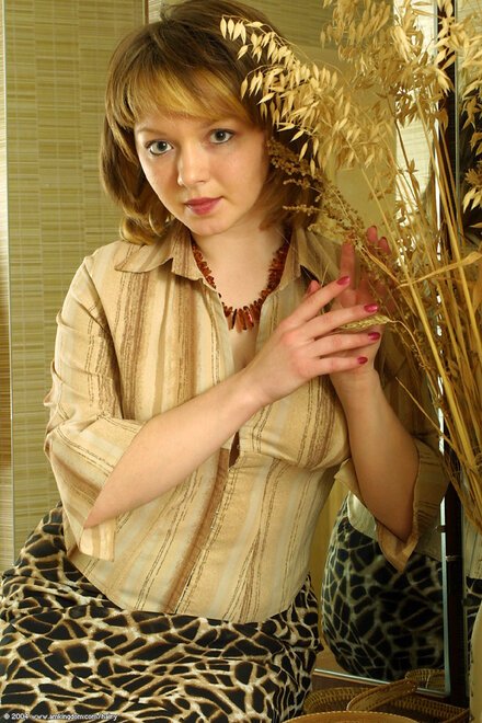 Natural Russian Beauty With Hair and Heat 23