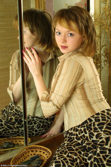 Natural Russian Beauty With Hair and Heat 38