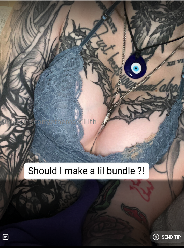 Tatted Goth Babe Unleashes Her Dark Desires 35