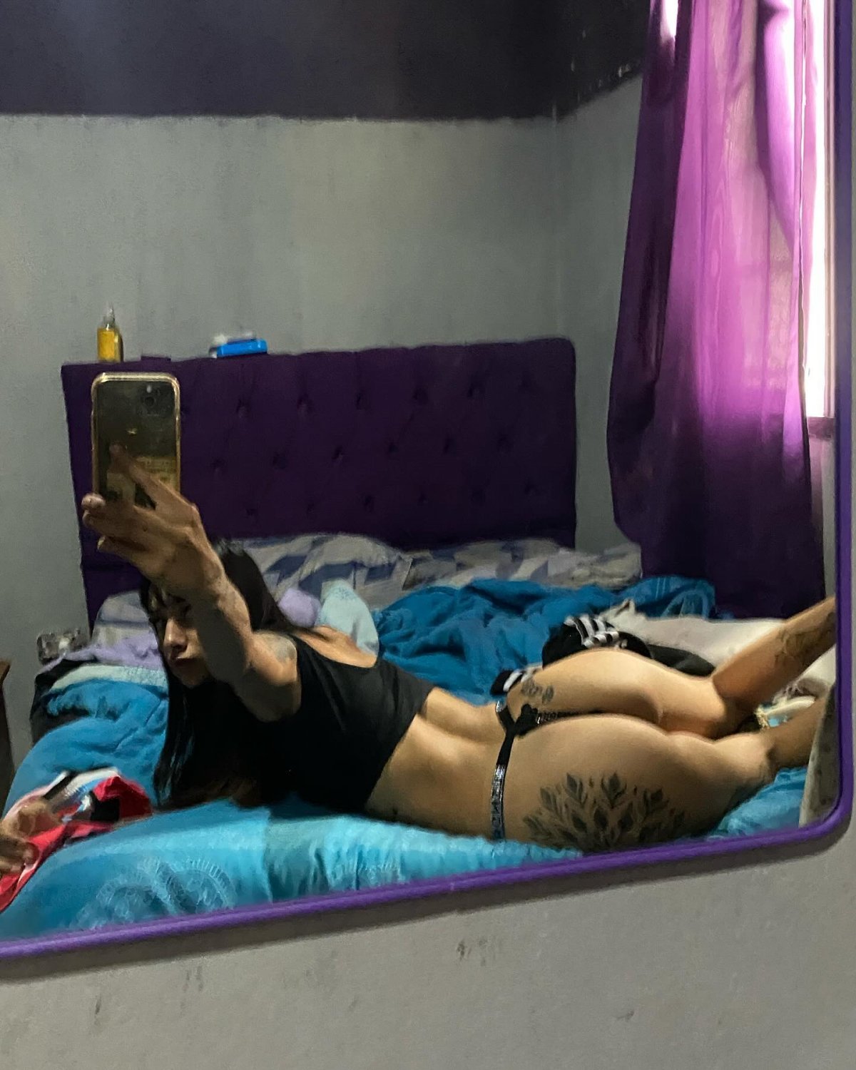 Dark Desire—Goth Babe Lara in Lace and Lingerie 10