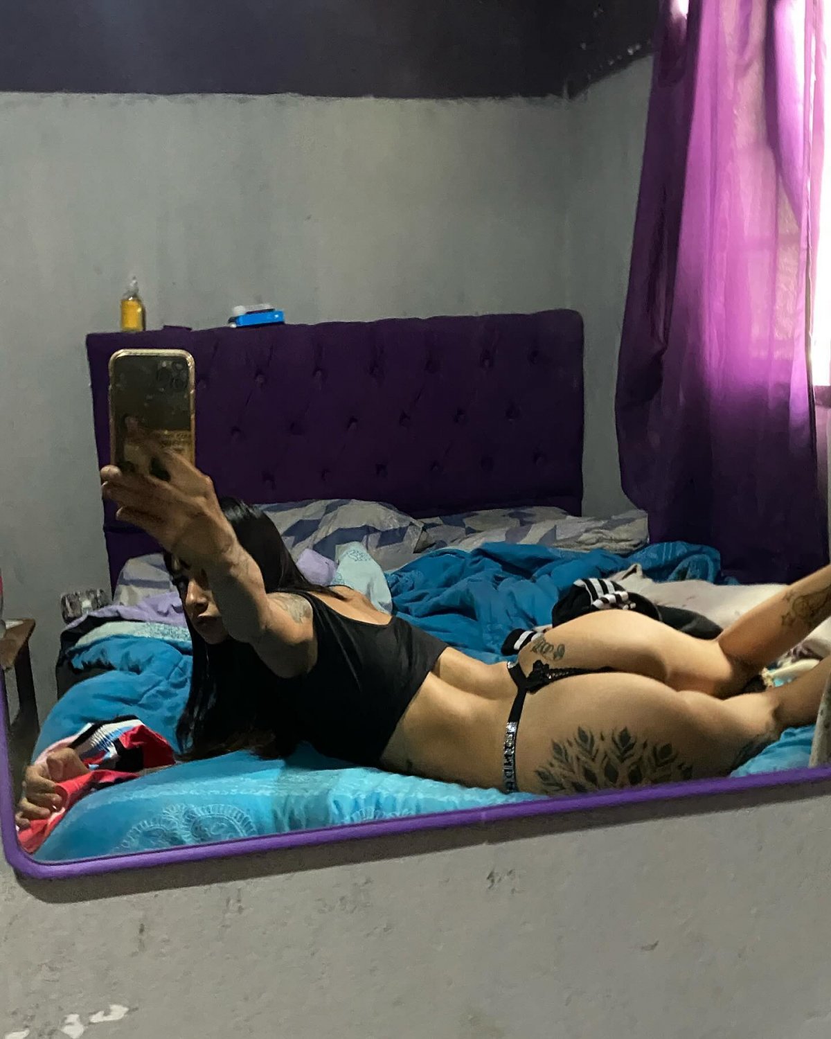 Dark Desire—Goth Babe Lara in Lace and Lingerie 14