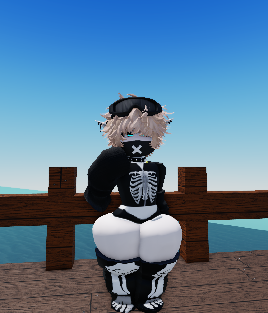 !Goth femboy dévoile ses nouveaux vêtements roblox ! 1