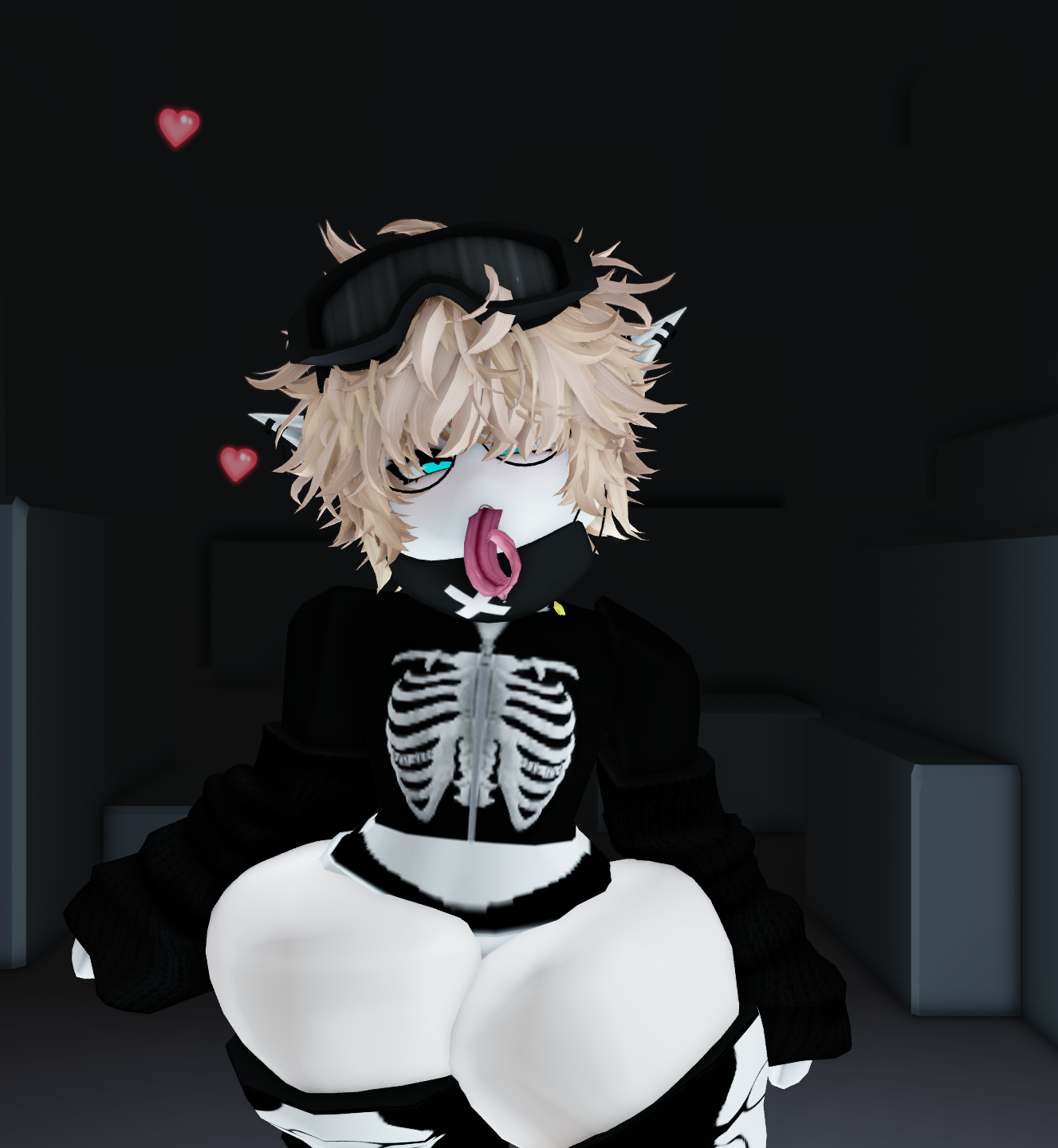 !Goth femboy dévoile ses nouveaux vêtements roblox ! 3