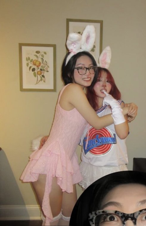 Anjo coelhinho oriental deslumbrante 2