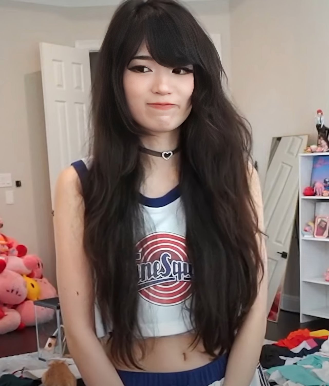 Sexy Asian Brunette Gamer Girl Emi Ready To Play 1