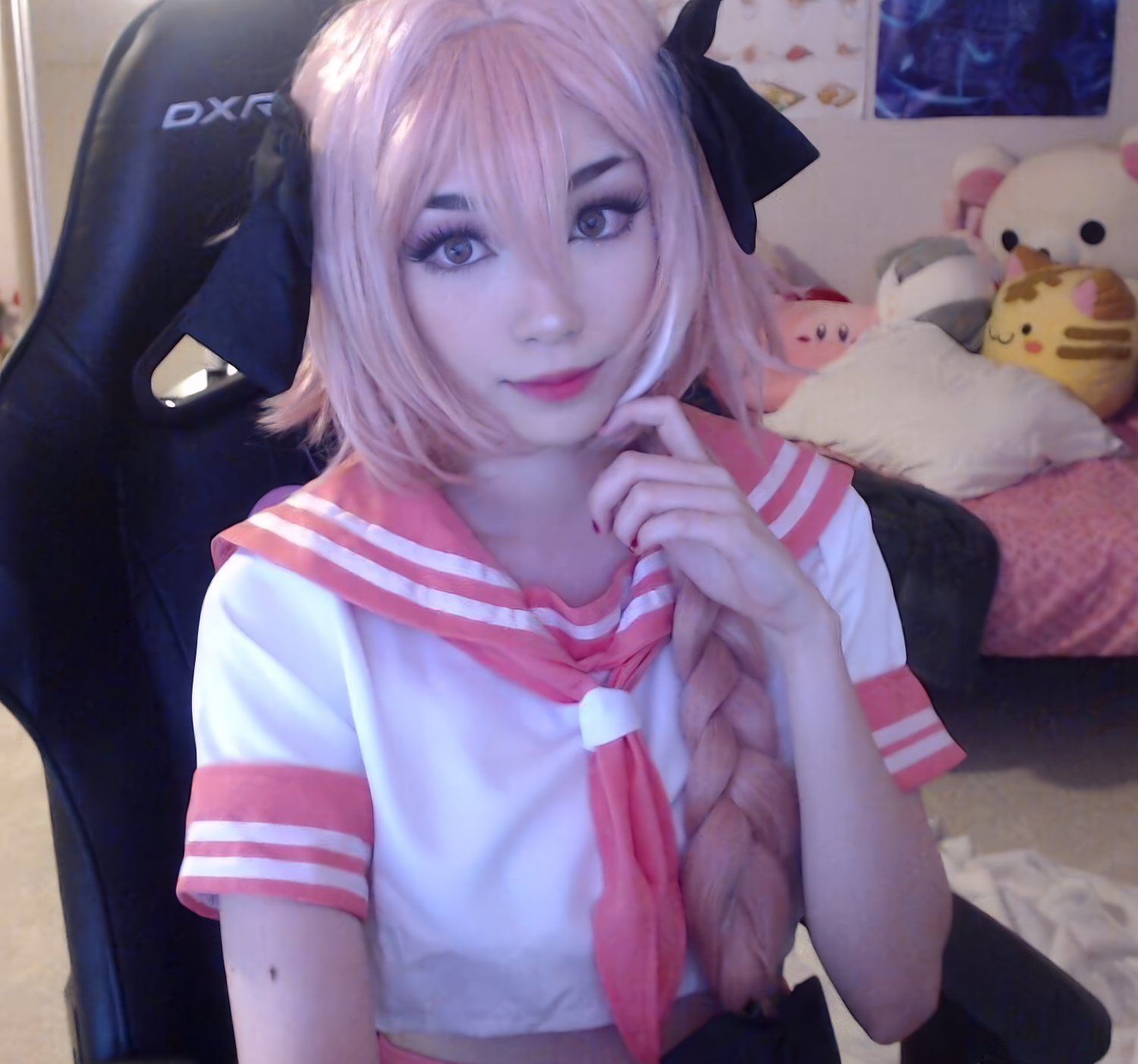 Sexy Asian Brunette Gamer Girl Emi Ready To Play 6