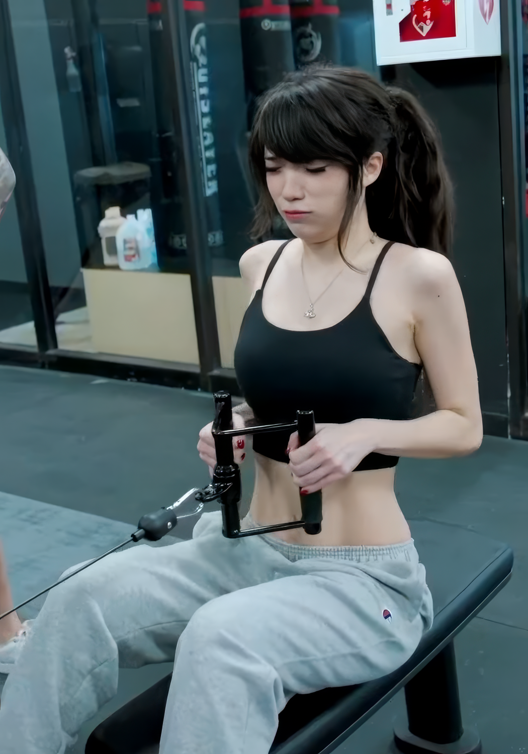 Sexy Asian Brunette Gamer Girl Emi Ready To Play 17
