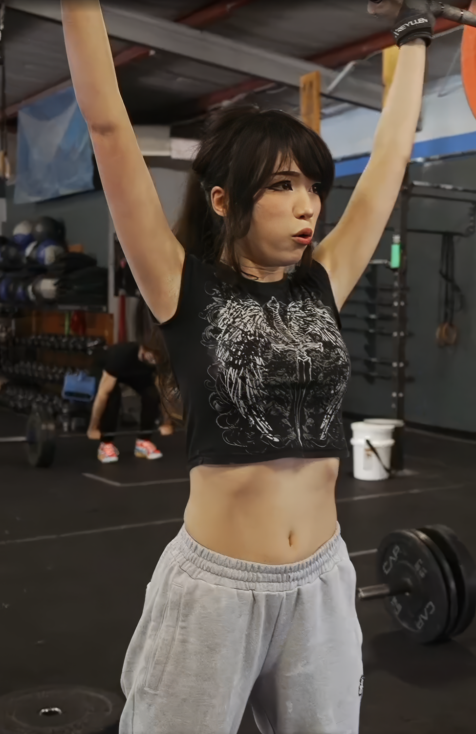 Sexy Asian Brunette Gamer Girl Emi Ready To Play 19