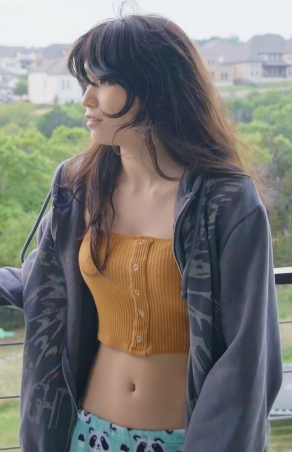 Sexy Asian Brunette Gamer Girl Emi Ready To Play 40