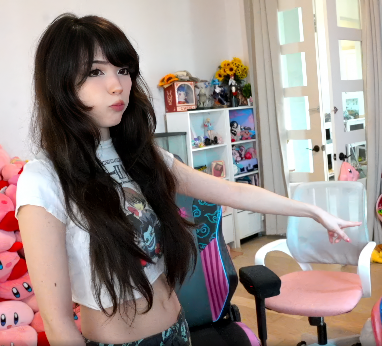 Sexy Asian Brunette Gamer Girl Emi Ready To Play 42