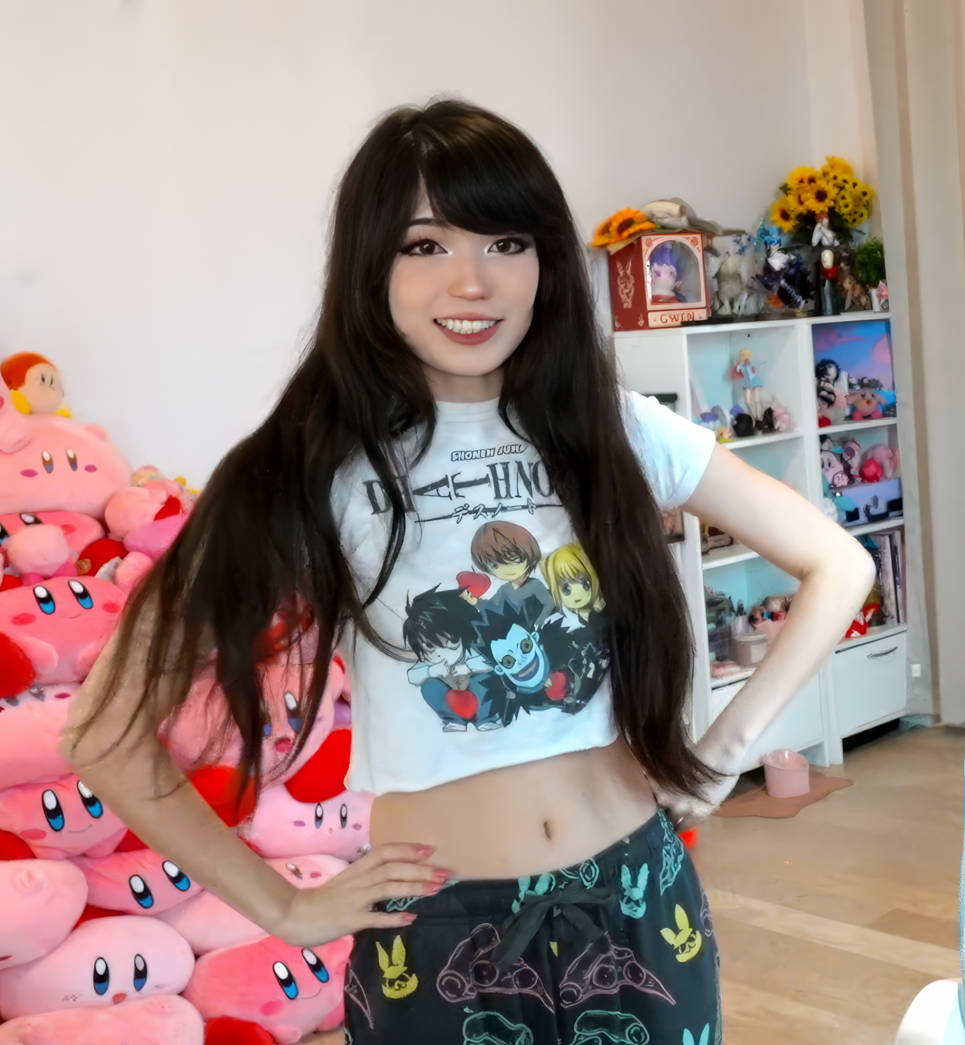 Sexy Asian Brunette Gamer Girl Emi Ready To Play 56
