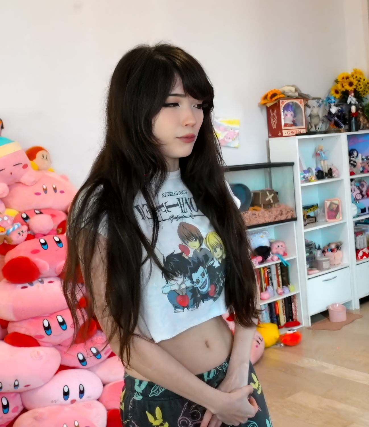Sexy Asian Brunette Gamer Girl Emi Ready To Play 57