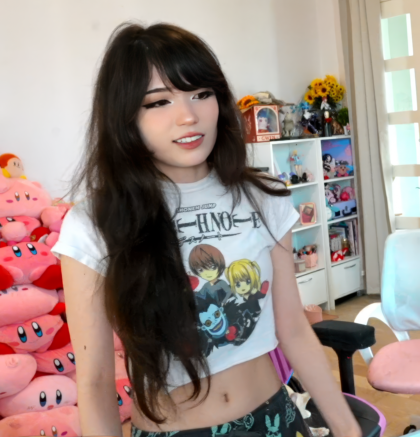 Sexy Asian Brunette Gamer Girl Emi Ready To Play 65