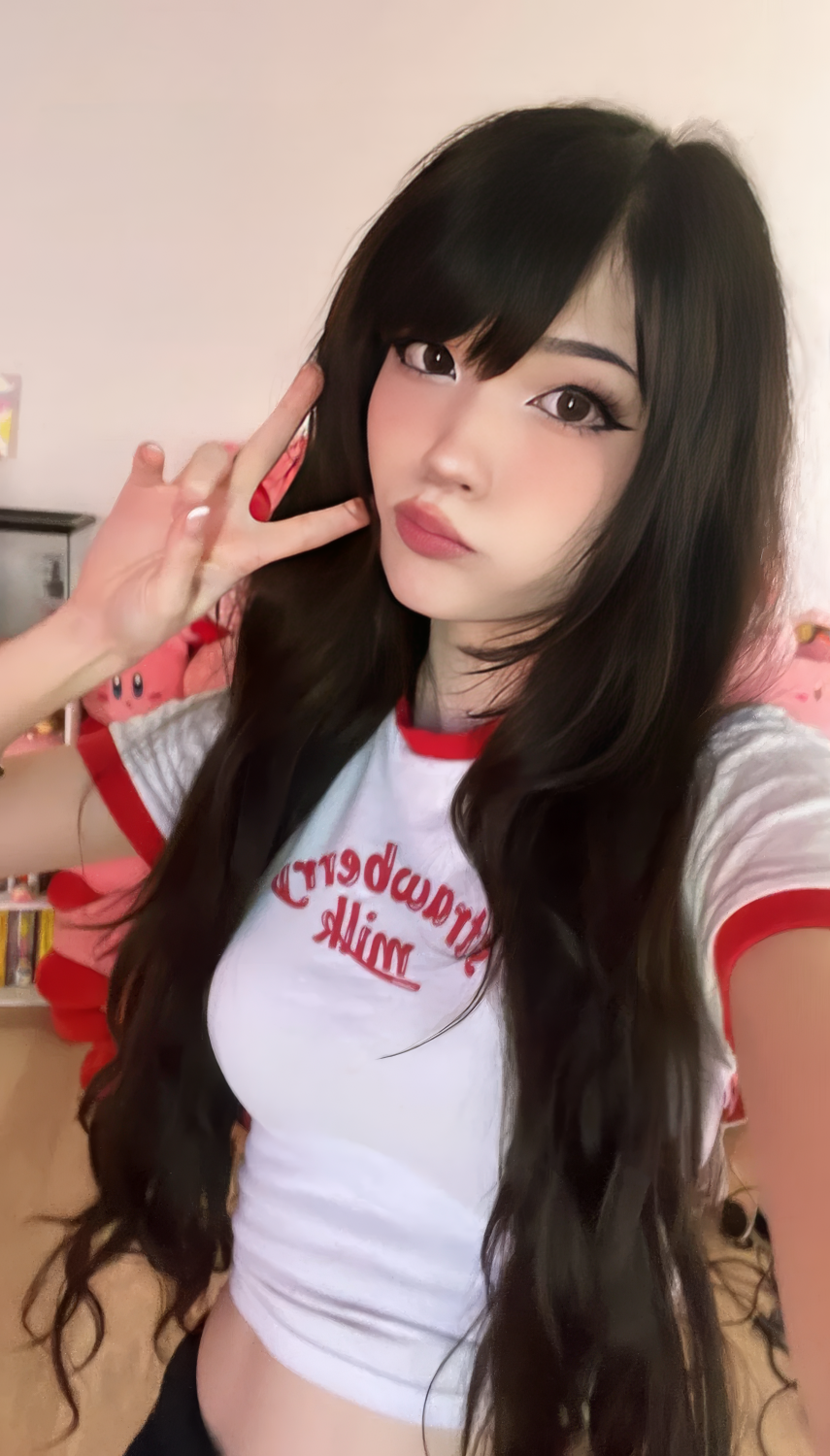 Sexy Asian Brunette Gamer Girl Emi Ready To Play 79