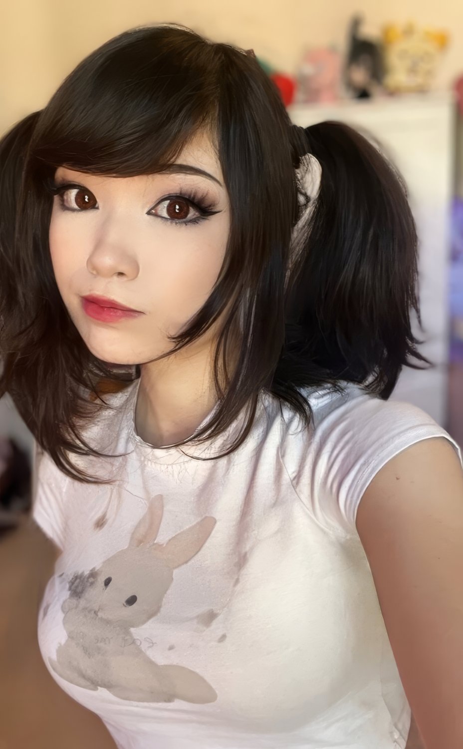 Sexy Asian Brunette Gamer Girl Emi Ready To Play 83