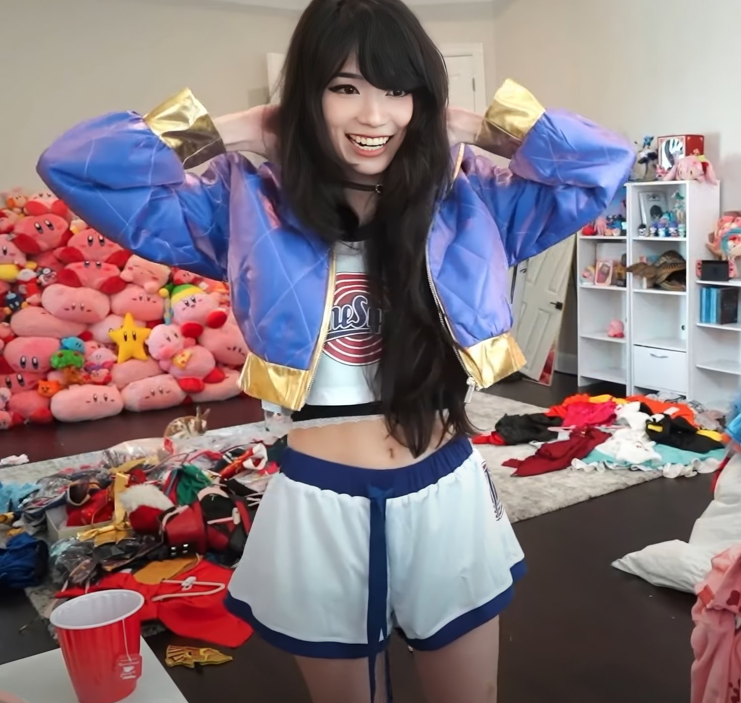 Sexy Asian Brunette Gamer Girl Emi Ready To Play 90
