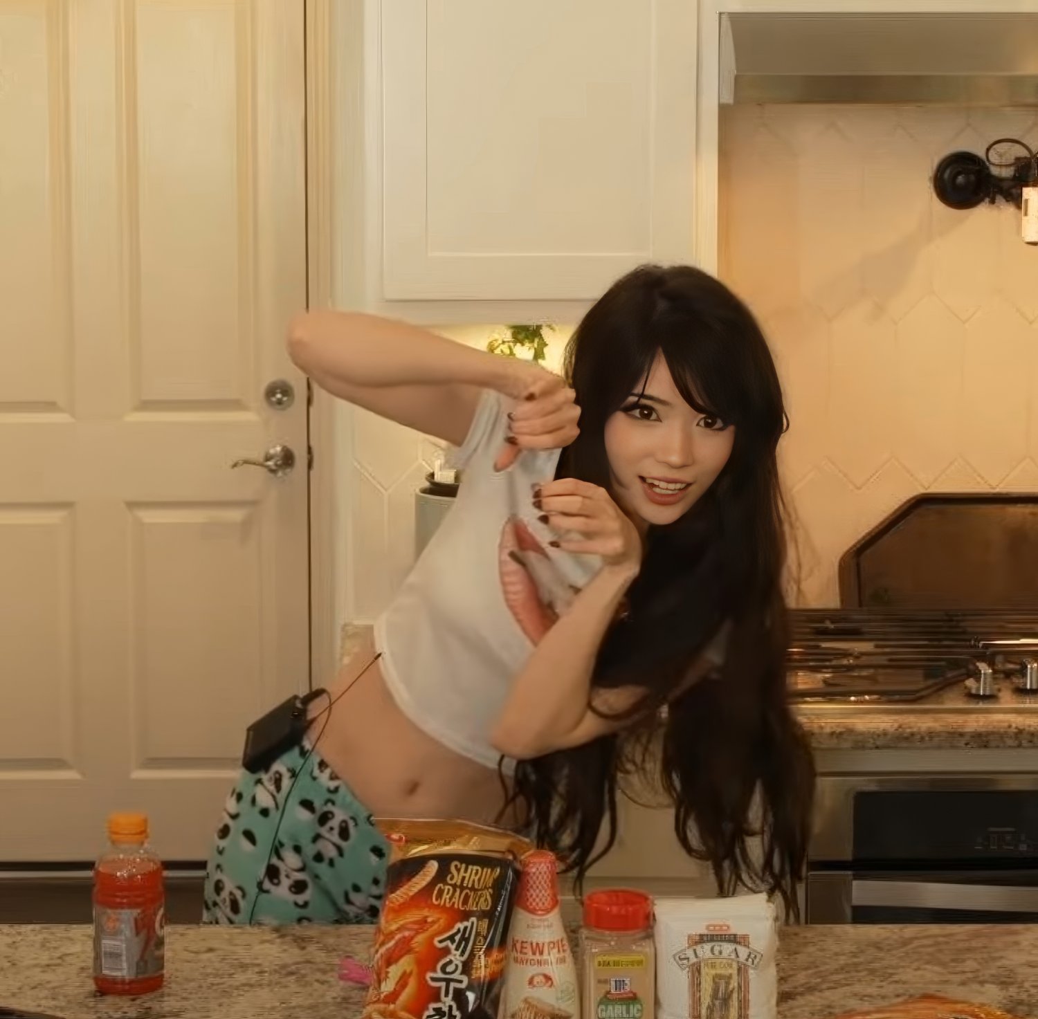 Sexy Asian Brunette Gamer Girl Emi Ready To Play 99