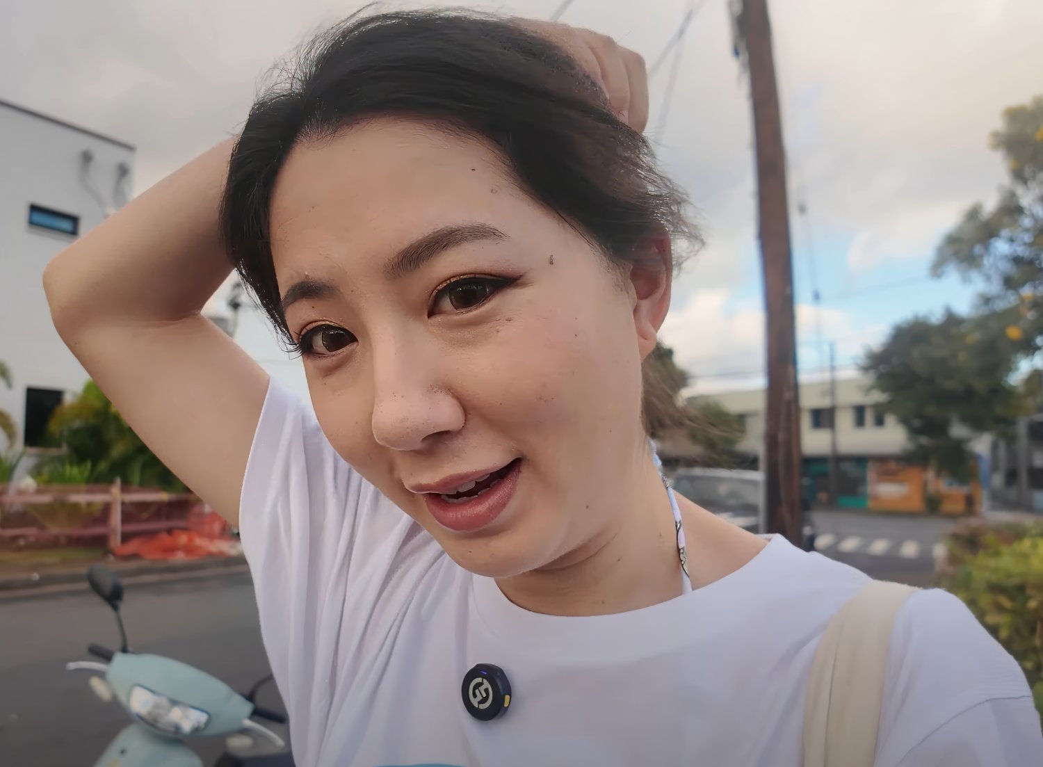 Long-Haired Asian Cutie Fuslie Teases In Amateur Clip 46
