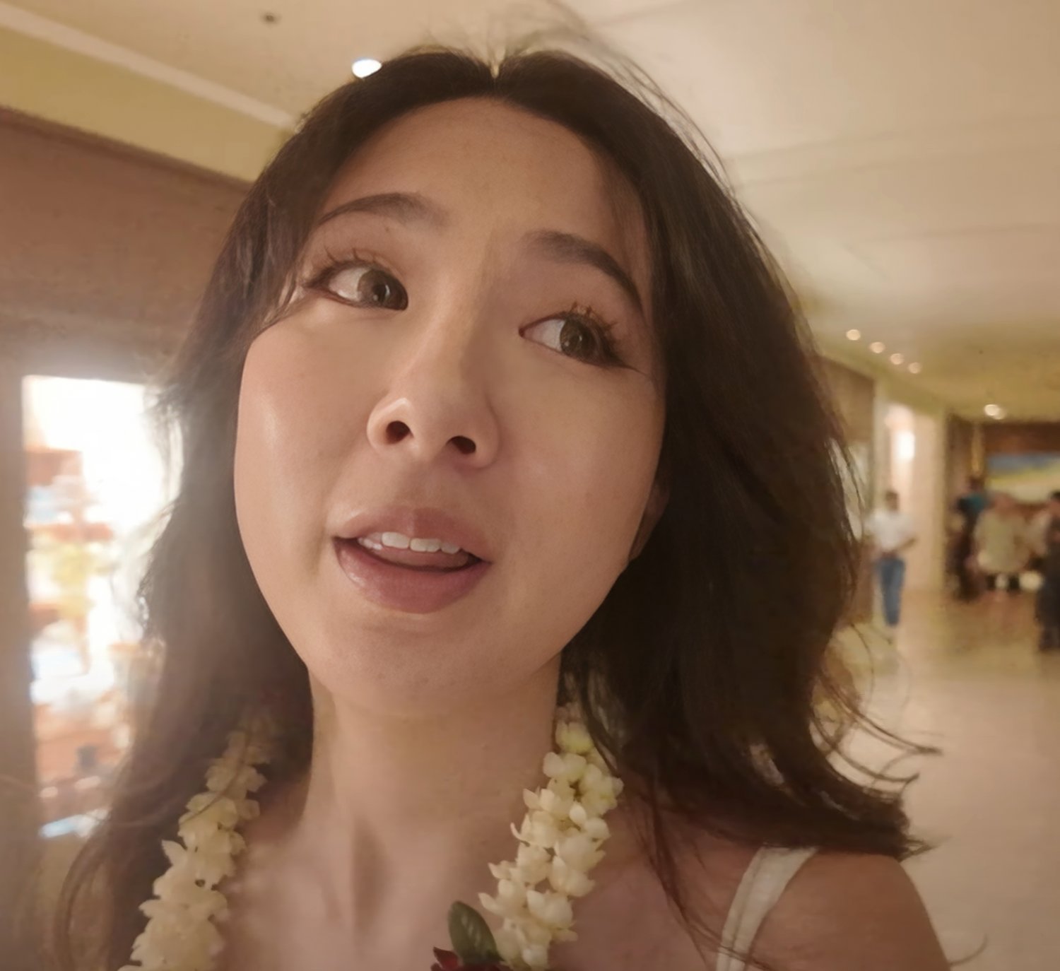 Long-Haired Asian Cutie Fuslie Teases In Amateur Clip 51
