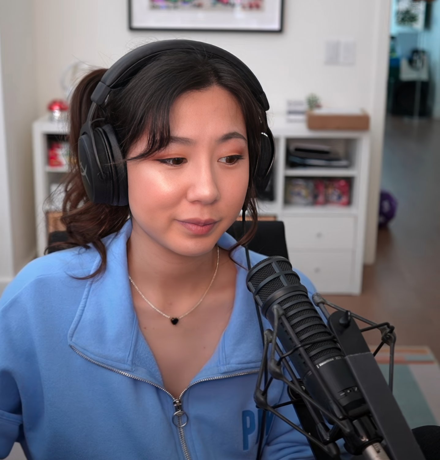 Long-Haired Asian Cutie Fuslie Teases In Amateur Clip 56