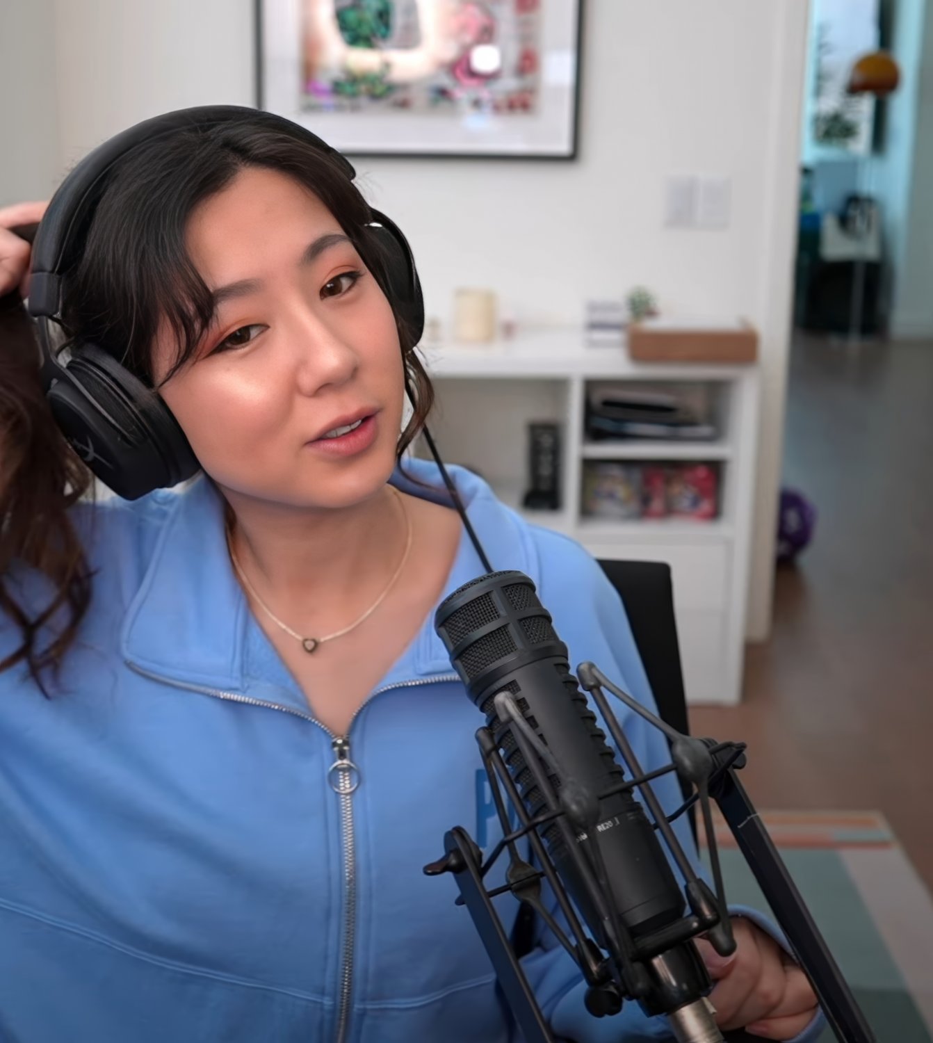 Long-Haired Asian Cutie Fuslie Teases In Amateur Clip 59