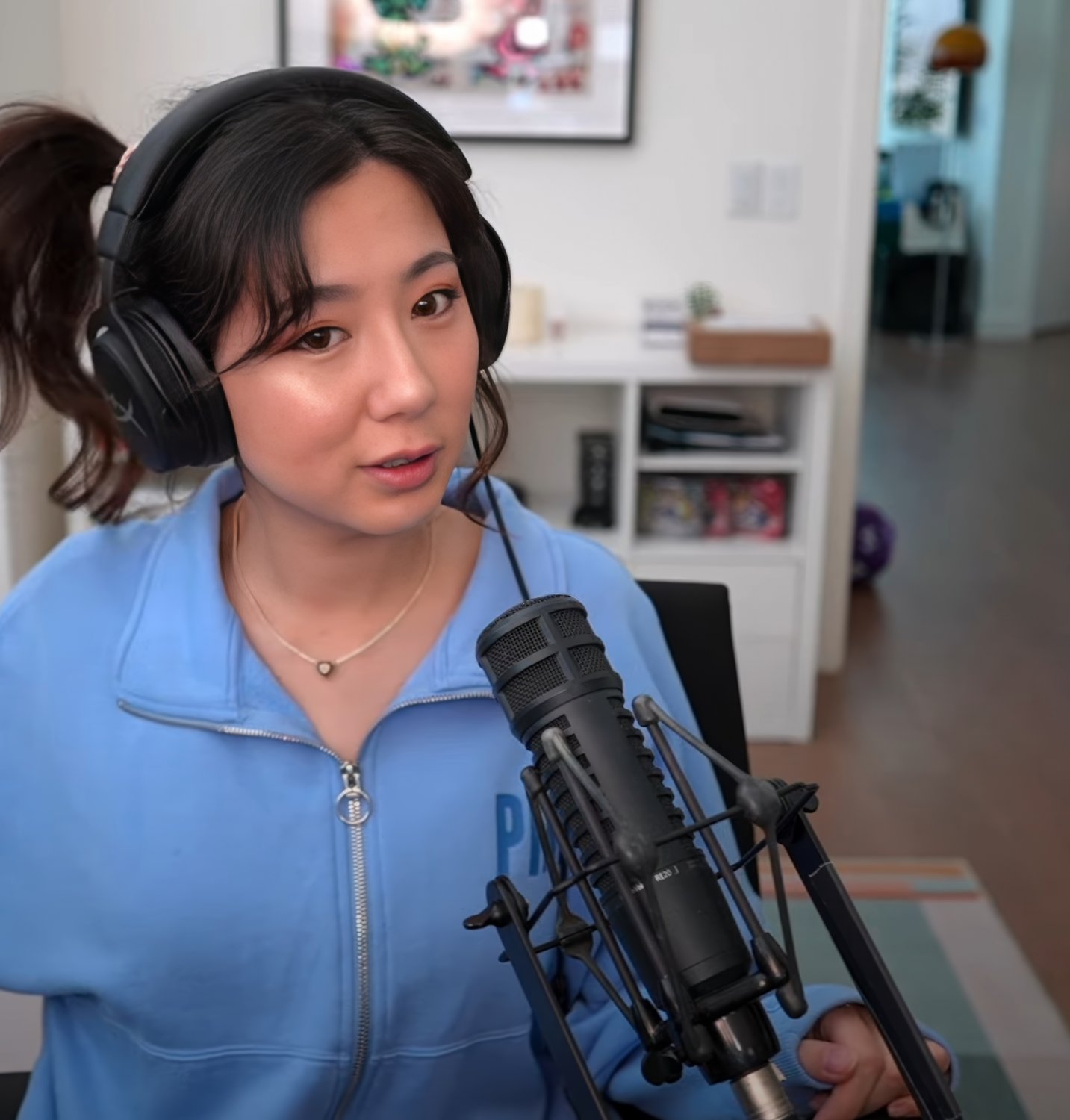 Long-Haired Asian Cutie Fuslie Teases In Amateur Clip 64