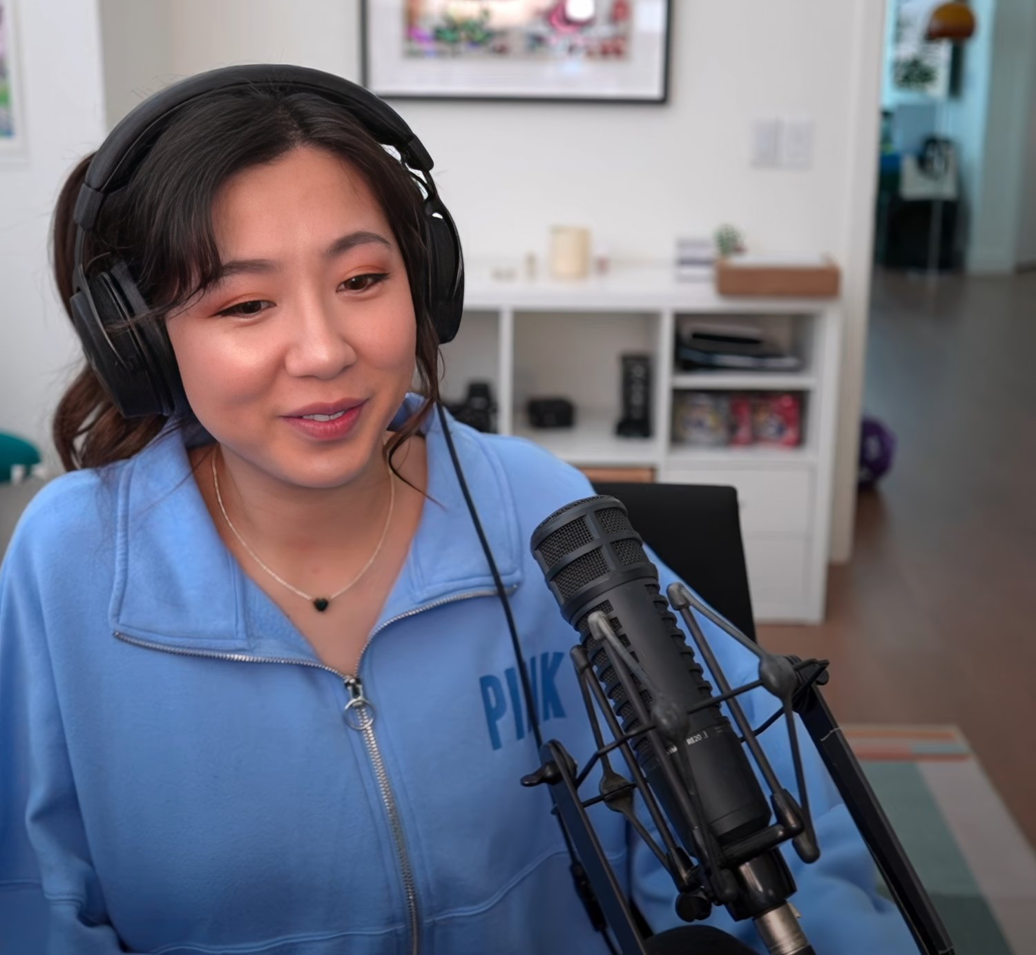 Long-Haired Asian Cutie Fuslie Teases In Amateur Clip 70