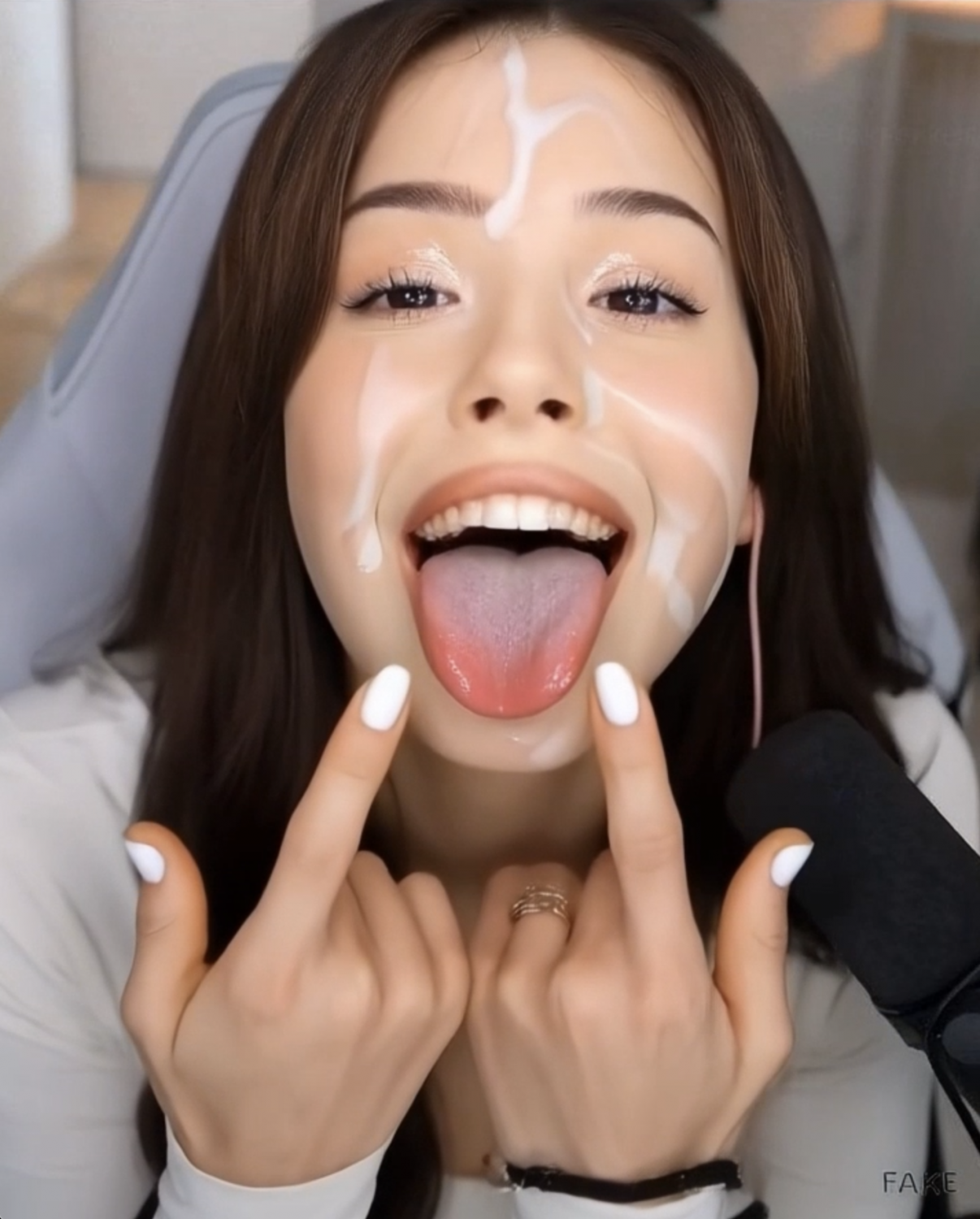 More Poki Cum-Faced — Wet And Dirty Session 34