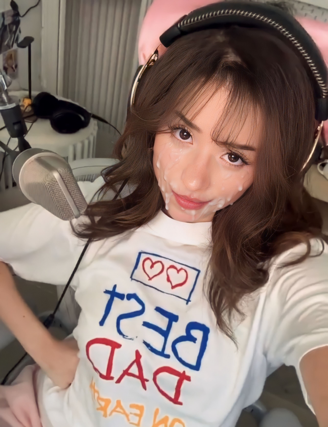 Streamer poki sperma na twarzy #5 6