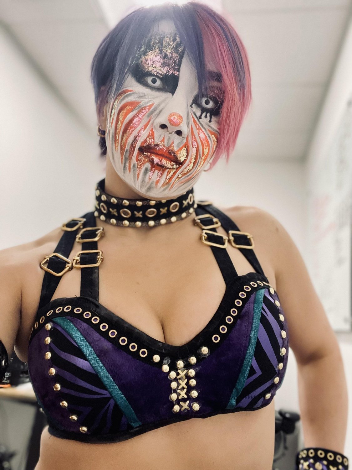 💦 Stasera mi masturberò e sborrerò come un pervertito con "Asuka" della WWE! 💦 18