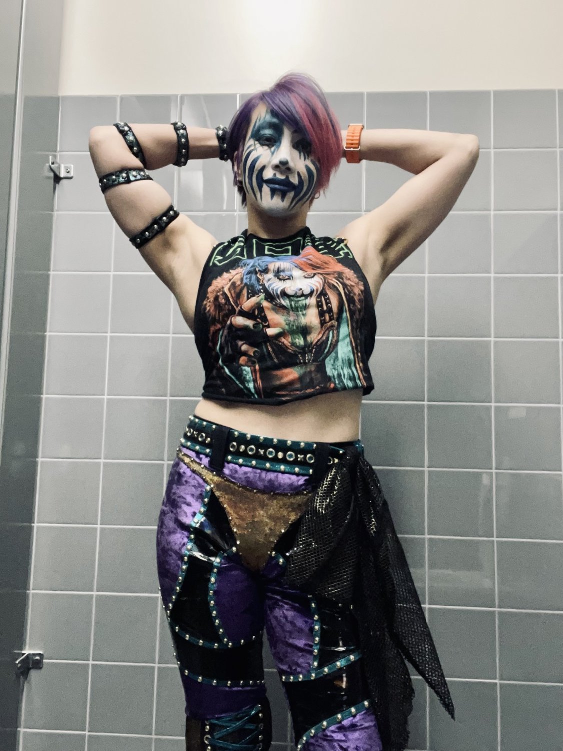 💦 Stasera mi masturberò e sborrerò come un pervertito con "Asuka" della WWE! 💦 24