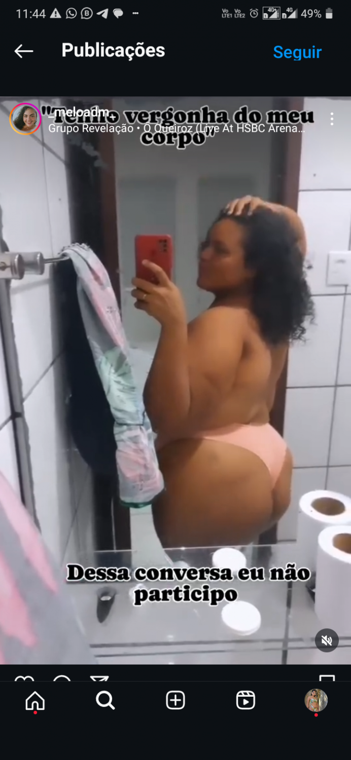 Vaza Gordinha Gostosa Dando de 4 6