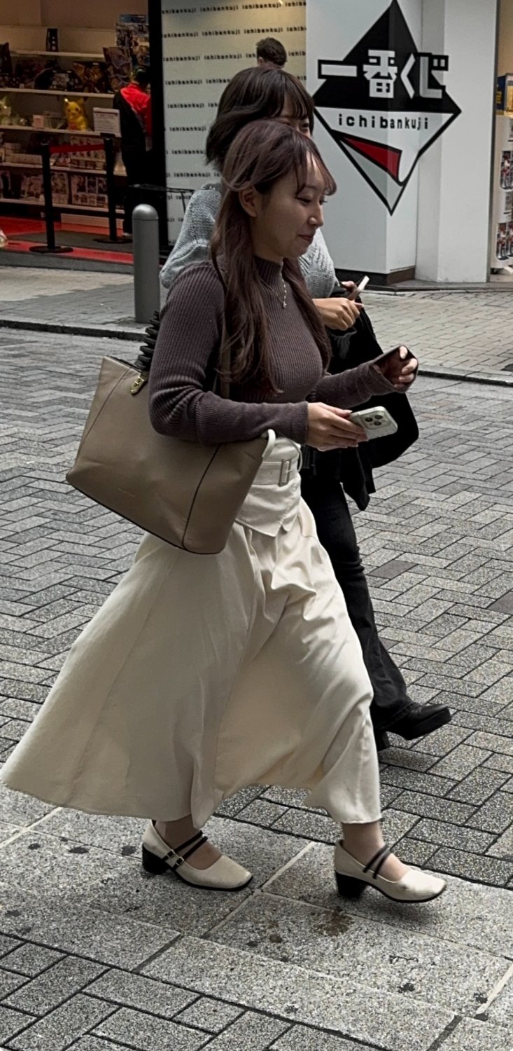 Japanese Cutie Secretly Caught In Public — Creepshot Pt. 3 26