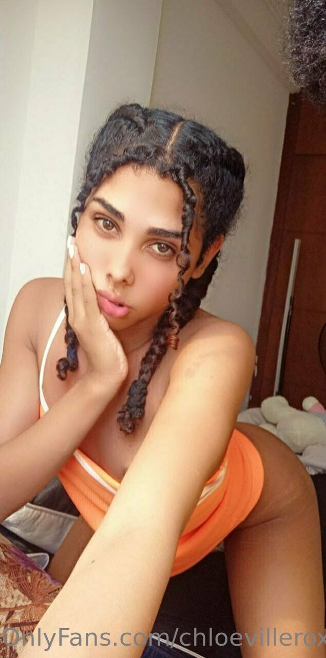 Curly-Haired Trans TS 228 in Hot Fuck 9