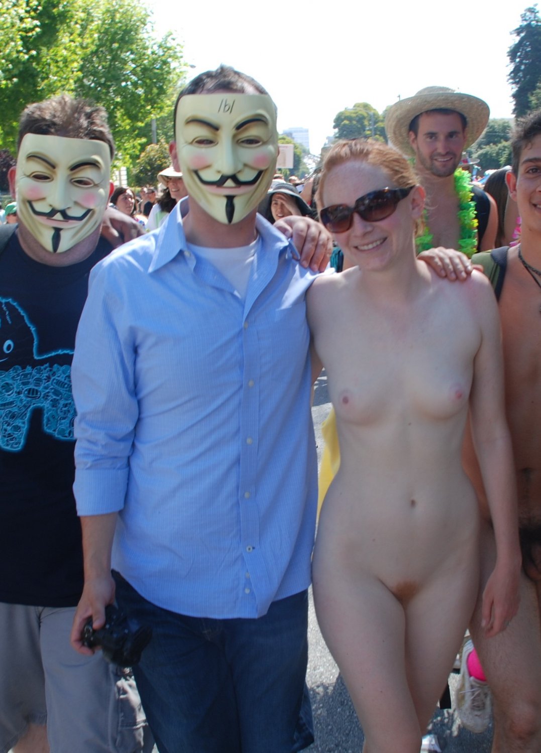 Naughty Redhead Sophie Naked Outdoors And Teasing 1