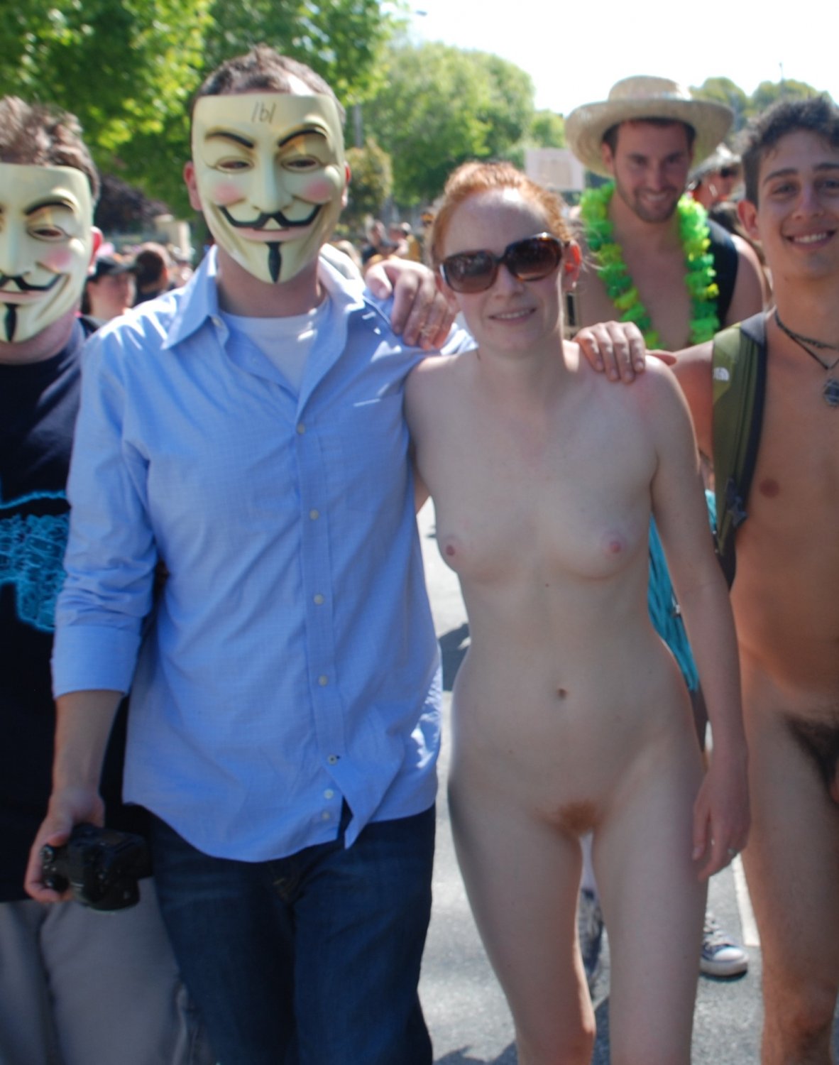 Naughty Redhead Sophie Naked Outdoors And Teasing 27
