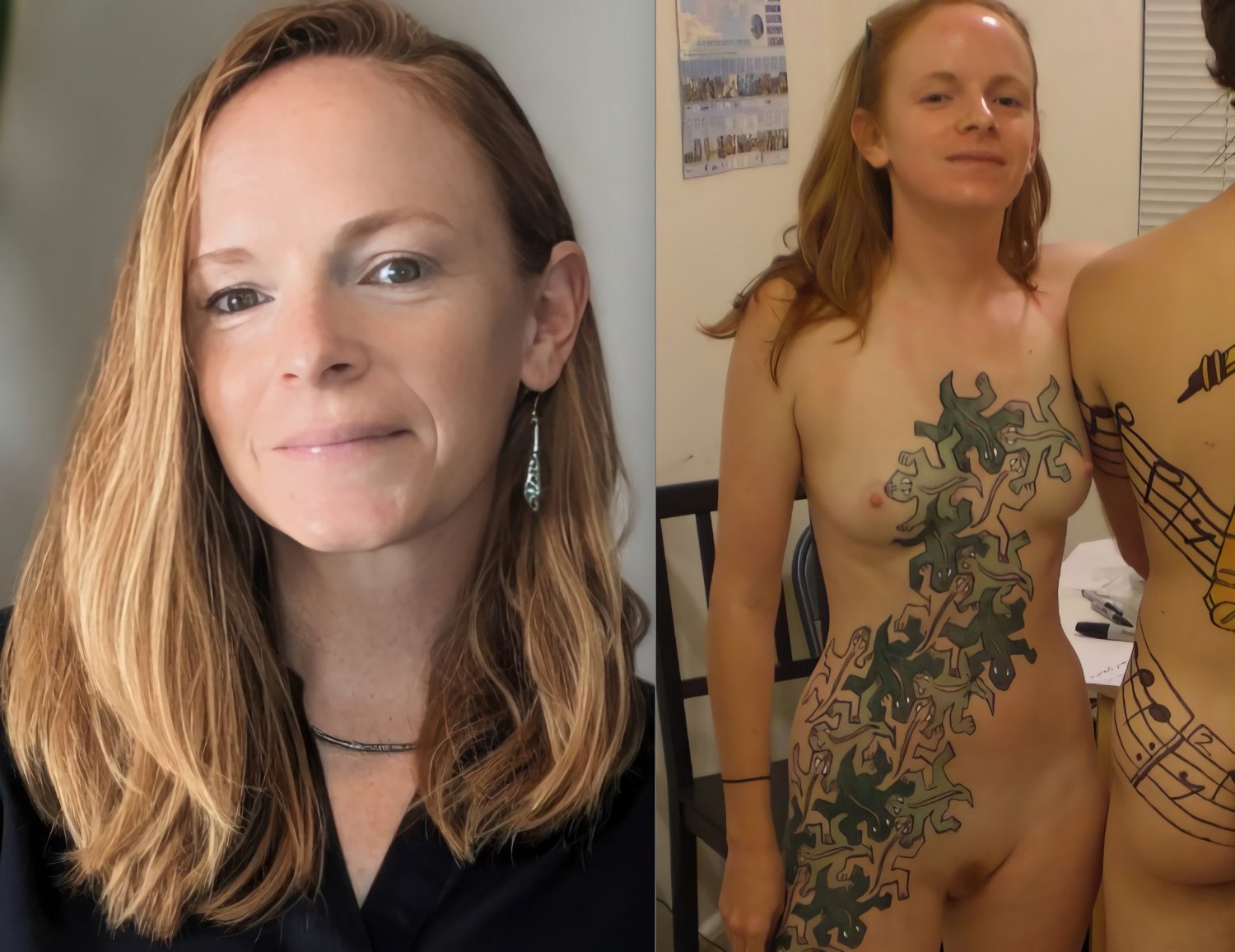 Naughty Redhead Sophie Naked Outdoors And Teasing 52