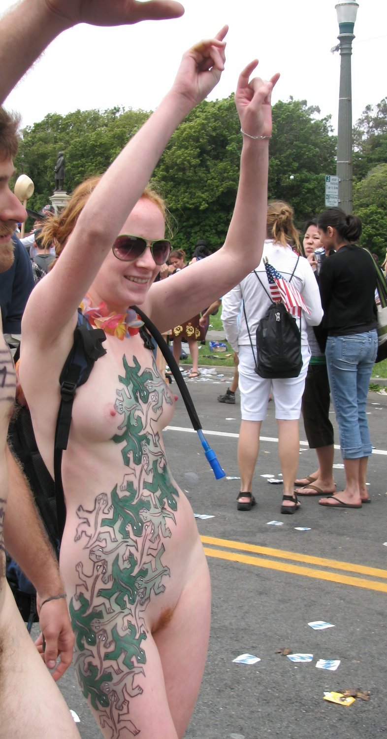 Naughty Redhead Sophie Naked Outdoors And Teasing 53