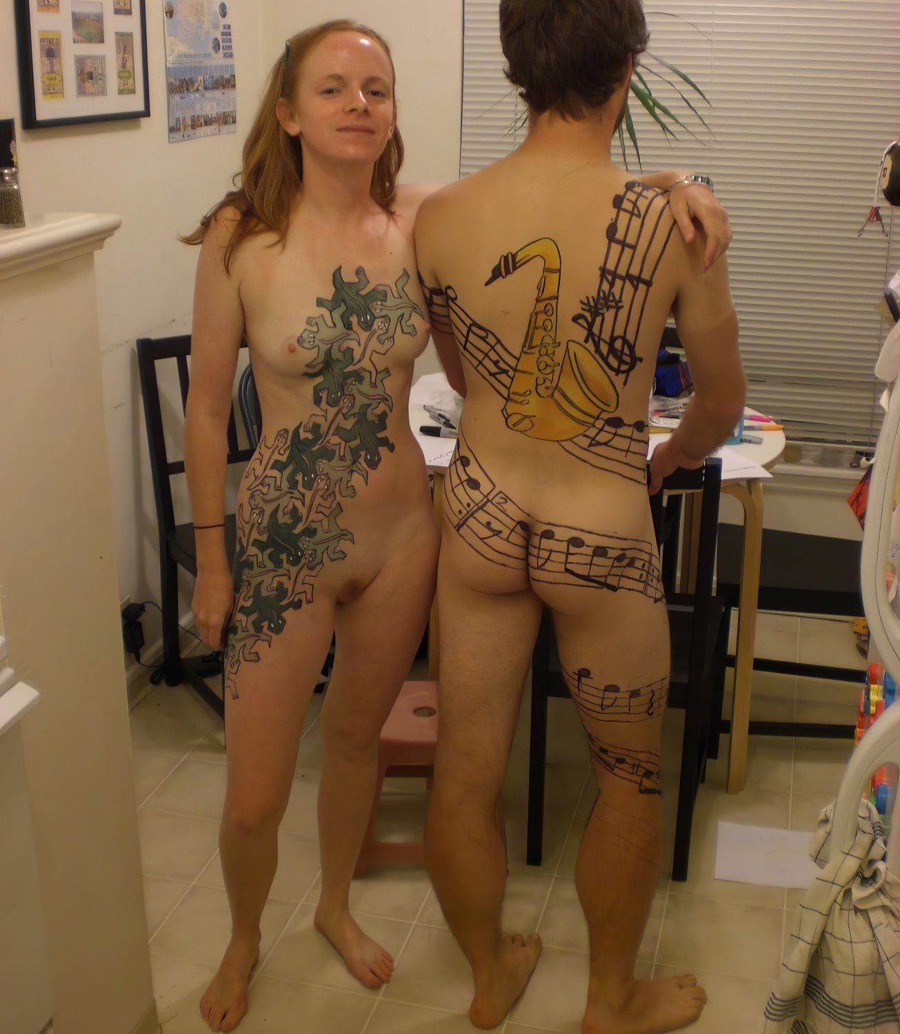 Naughty Redhead Sophie Naked Outdoors And Teasing 59
