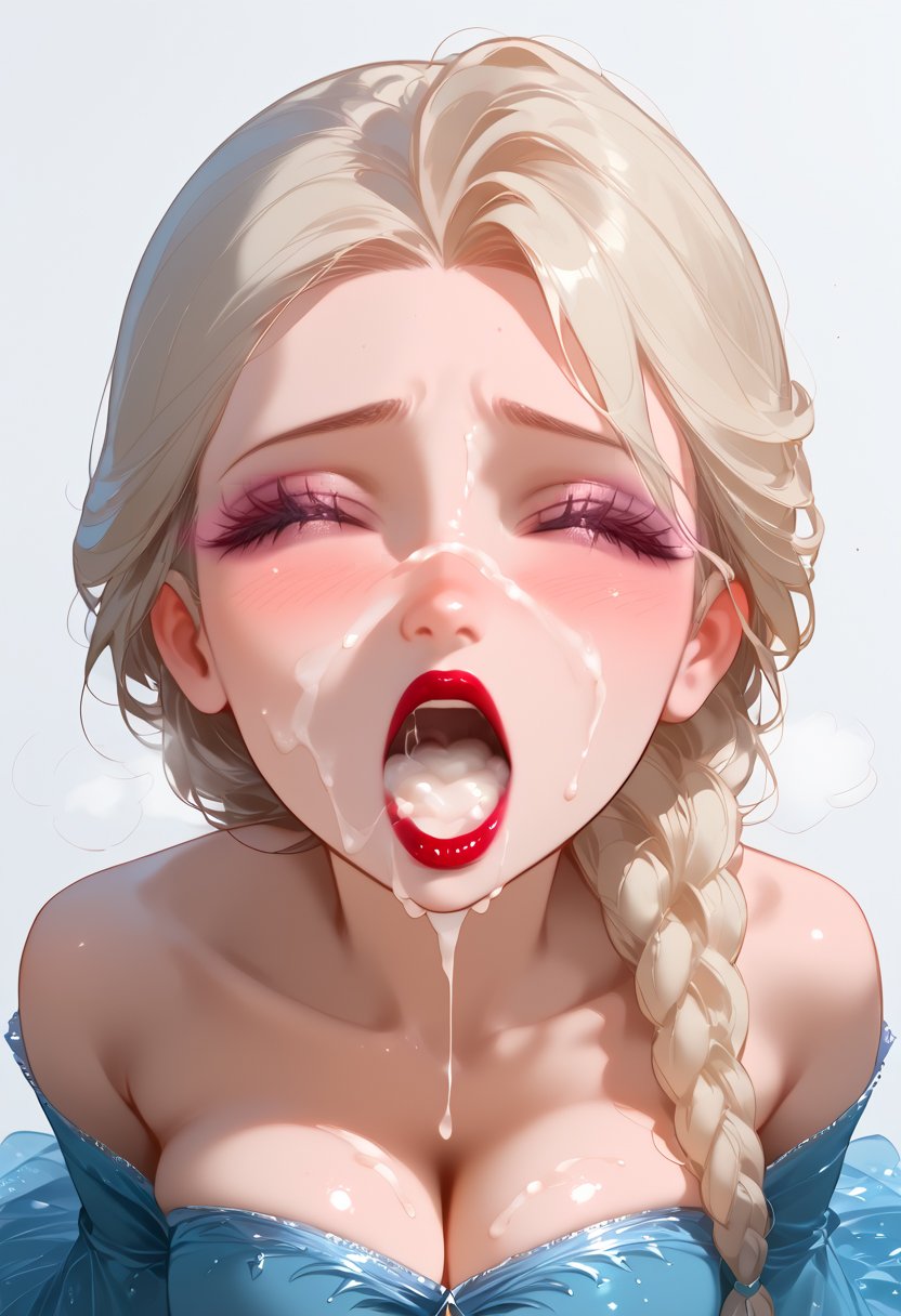 Qui a mis le "Let it Go" dans la bouche et le visage d'Elsa ?!? 3