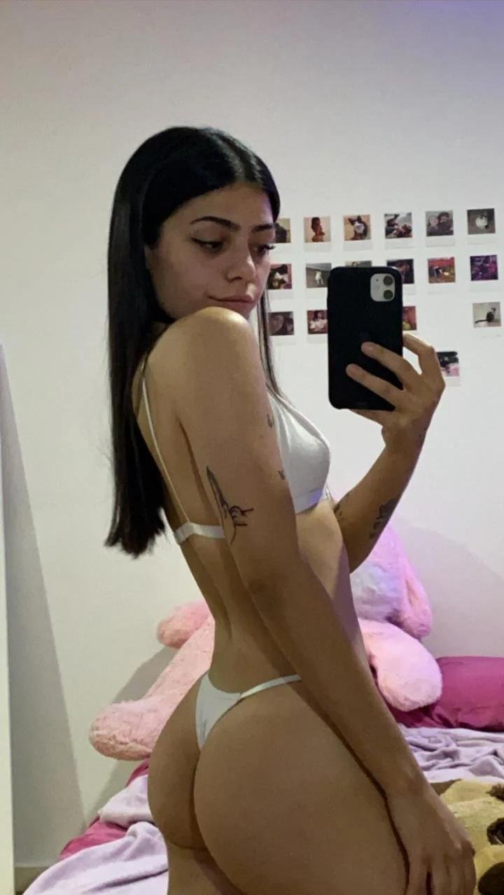 Lingerie Brunette Milica Twerking Her Fat Ass For Your Cock ???????? 11