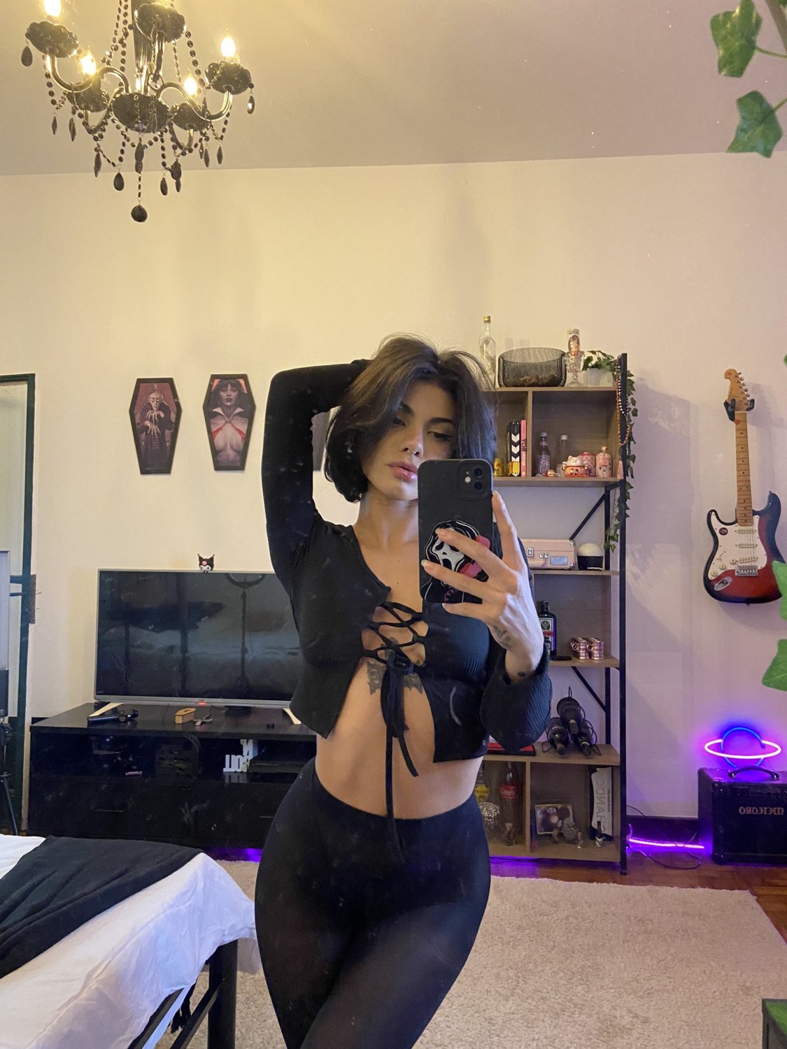 Morgana Milf In Lingerie Begging For Cumshots On Her Tits ???????? 57