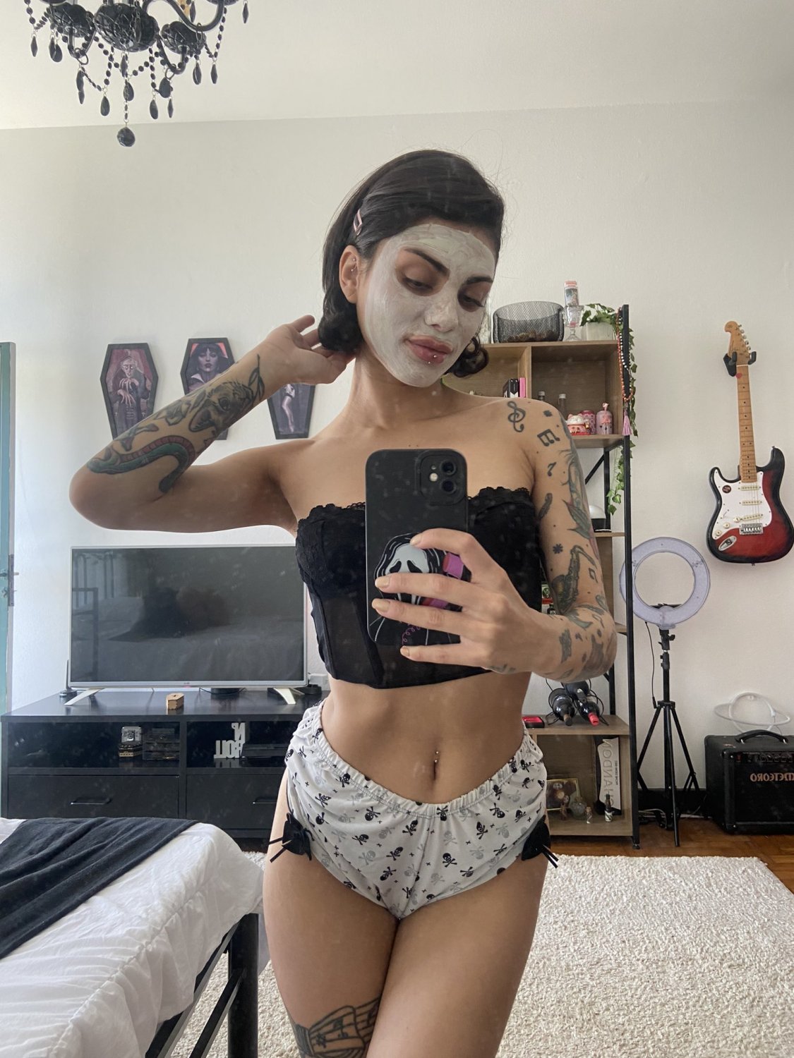 Morgana Milf In Lingerie Begging For Cumshots On Her Tits ???????? 61